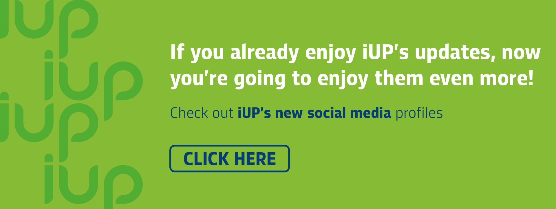 Banner lançamento das redes sociais iUP v2 ING - MOBILE